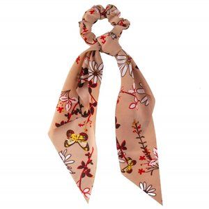 Butterfly floral hair scarf scrunchie